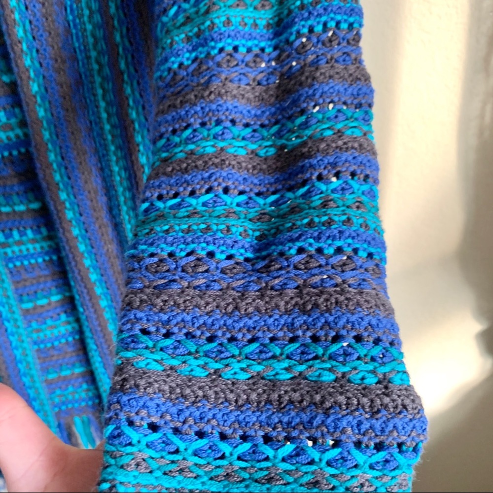 Multiples Boho Fringe Open Cardigan - image 5